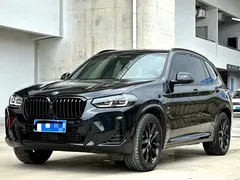 2022 BMW X3 Premium M Night Package, чёрный — фото 1