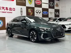 2023 Audi A3 L Limousine 35 TFSI Fashion Sport, зелёный — фото 3