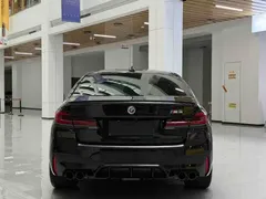2021 BMW M5, чёрный — фото 3