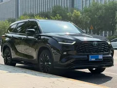 2023 Toyota Highlander 2.5L, чёрный — фото 3