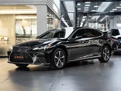 2021 Lexus LS 500h, чёрный — фото 1