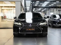 2021 Lexus LS 500h, чёрный — фото 2