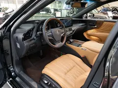 2021 Lexus LS 500h, чёрный — фото 9