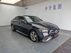 2022 Mercedes-Benz C-Class C 200 L Sport, зелёный — фото 3