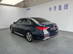 2022 Mercedes-Benz C-Class C 200 L Sport, зелёный — фото 4