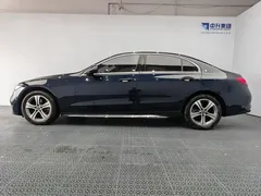 2022 Mercedes-Benz C-Class C 200 L Sport, зелёный — фото 7