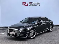 2022 Audi A8L 50 TFSI quattro Comfort Collector's Edition, чёрный — фото 1