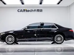 2022 Mercedes-Benz S-Class S 450 L 4MATIC, чёрный — фото 3