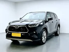 2022 Toyota Highlander 2.5L Hybrid 4WD Ultimate 7-seat, чёрный — фото 1