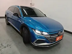 2021 Volkswagen CC 380TSI Shooting Brake, синий — фото 3