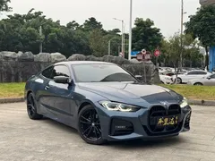2022 BMW 4 Series 4 425i M, синий — фото 3