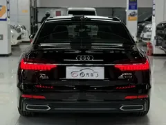 2021 Audi A6L 45 TFSI Sport, чёрный — фото 4