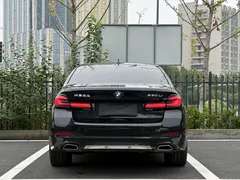 2023 BMW 5 Series 530Li M, чёрный — фото 8
