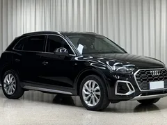 2021 Audi Q5L 40 TFSI, чёрный — фото 3
