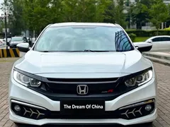 2019 Honda Civic 220TURBO CVT V, белый — фото 11