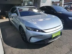 2023 BYD Han EV Champion 610KM 4WD Flagship, синий — фото 4