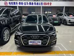 2023 Audi A6L 45 TFSI Sport, чёрный — фото 2