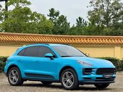 2021 Porsche Macan 2.0T, синий — фото 3