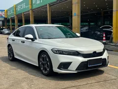 2022 Honda Civic 240TURBO CVT, белый — фото 3
