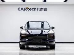 2023 Porsche Cayenne E-Hybrid 2.0T, синий — фото 2
