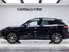 2023 Porsche Cayenne E-Hybrid 2.0T, синий — фото 3