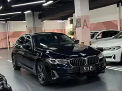 2021 BMW 5 Series 5 530Li, чёрный — фото 2