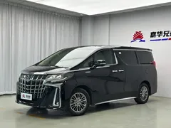 2021 Toyota Alphard Hybrid 2.5L Premium, чёрный — фото 1