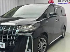 2021 Toyota Alphard Hybrid 2.5L Premium, чёрный — фото 2