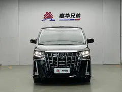 2021 Toyota Alphard Hybrid 2.5L Premium, чёрный — фото 3