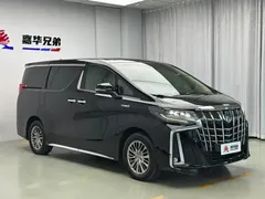 2021 Toyota Alphard Hybrid 2.5L Premium, чёрный — фото 4