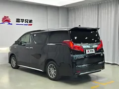 2021 Toyota Alphard Hybrid 2.5L Premium, чёрный — фото 10
