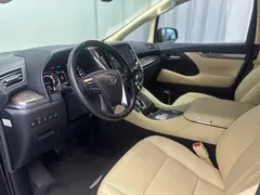 2021 Toyota Alphard Hybrid 2.5L Premium, чёрный — фото 15