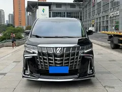 2021 Toyota Vellfire Hybrid 2.5L HV Premium, чёрный — фото 2
