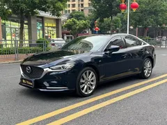 2021 Mazda 6 2.5L, синий — фото 1
