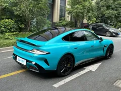 2024 Xiaomi SU7 4WD Long Range Advanced ADAS Max, синий — фото 4