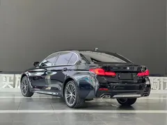 2021 BMW 5 Series 5 530Li M, чёрный — фото 4