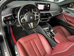 2021 BMW 5 Series 5 530Li M, чёрный — фото 7