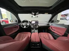 2021 BMW 5 Series 5 530Li M, чёрный — фото 12