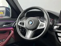 2021 BMW 5 Series 5 530Li M, чёрный — фото 13