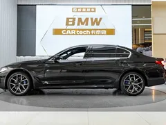 2021 BMW 5 Series 530Li Premium M Sport Package, чёрный — фото 3