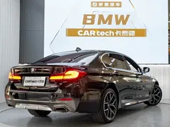 2021 BMW 5 Series 530Li Premium M Sport Package, чёрный — фото 7