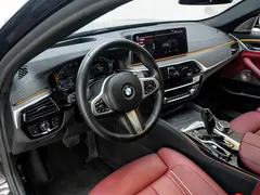 2021 BMW 5 Series 530Li Premium M Sport Package, чёрный — фото 26
