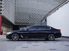 2021 BMW 5 Series 530Li Leading M Sport Package, чёрный — фото 7