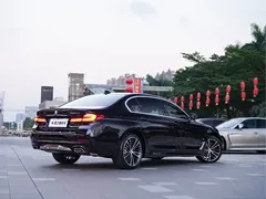 2021 BMW 5 Series 530Li Leading M Sport Package, чёрный — фото 9