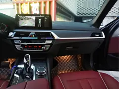 2021 BMW 5 Series 530Li Leading M Sport Package, чёрный — фото 19