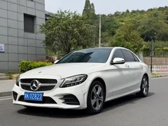 2021 Mercedes-Benz C-Class C 260 L Sport, белый — фото 1