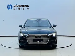 2021 Audi A6L 40 TFSI Luxury Elegant, чёрный — фото 2