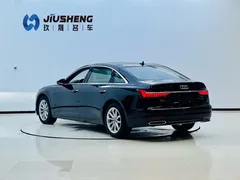 2021 Audi A6L 40 TFSI Luxury Elegant, чёрный — фото 4