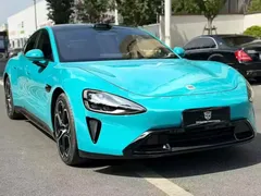 2024 Xiaomi SU7 4WD Long Range Advanced ADAS Max, синий — фото 3