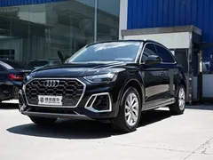 2022 Audi Q5L 40T, чёрный — фото 1